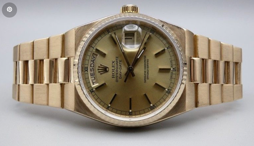 Le bracelet Rolex Oysterquartz Or